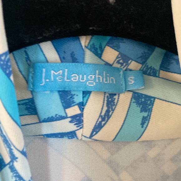 J. McLaughlin Mid Length Wrap Front Dress - Picture 3 of 7